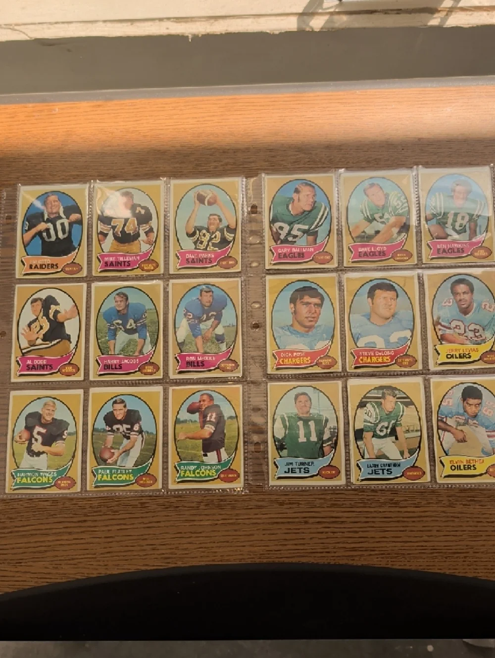 Vintage 1970 NFL Football Trading Card Lot - Multi Team - Picture 7 of 15
